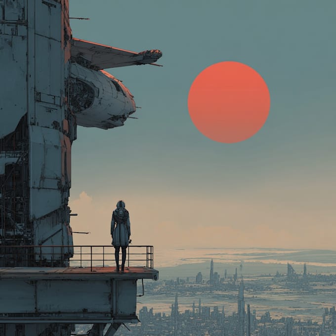 sci fi illustration and sci fi art