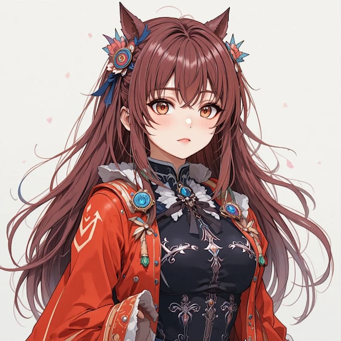 draw anime characters, and original character