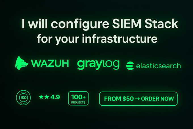 setup graylog wazuh, suricata, elasticsearch, siem, elastic