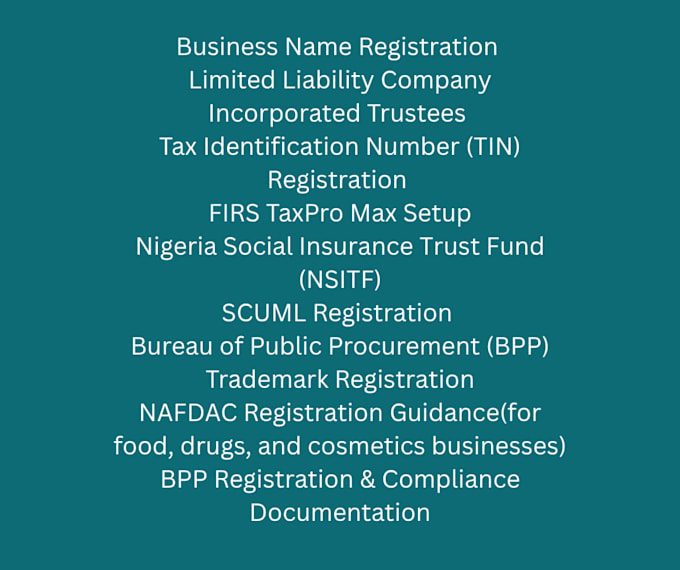 handle your business registration and regulatory documents