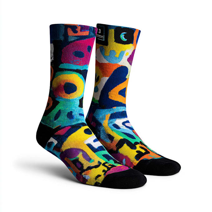design custom and unique socks design