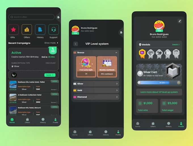 develop reward based app, a loyalty app, a gamification app, discount app