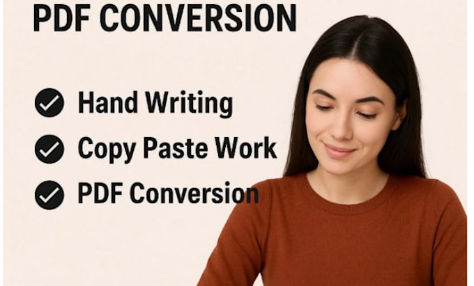 hand writing assignment job and copy paste work pdf
