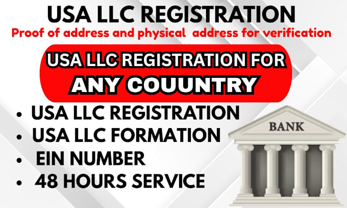 create USA llc registration llc formation with ein number full llc creation