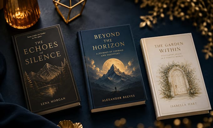 design a professional book cover for KDP, amazon and ebook