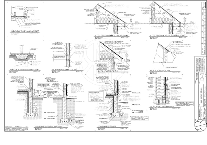 design architectural, structural and city permit drawings