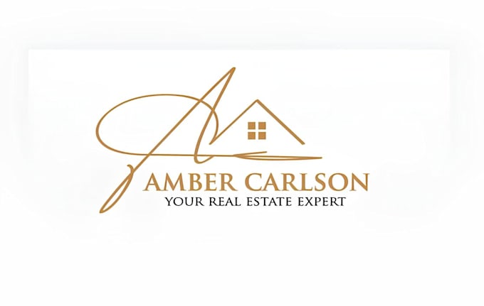 create unique real estate branding kit logo design