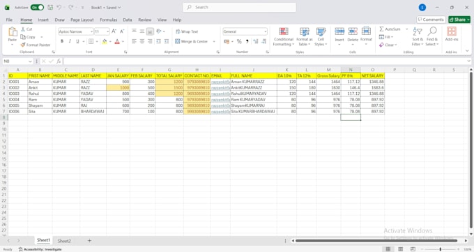 accurate data entry, copy paste, web research, excel data entry jobs