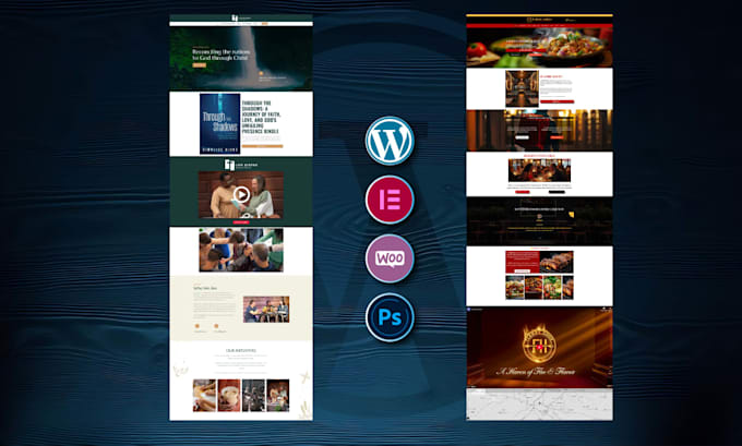 build responsive wordpress website design, website development