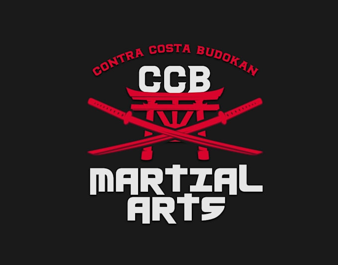 design modern martial arts logo