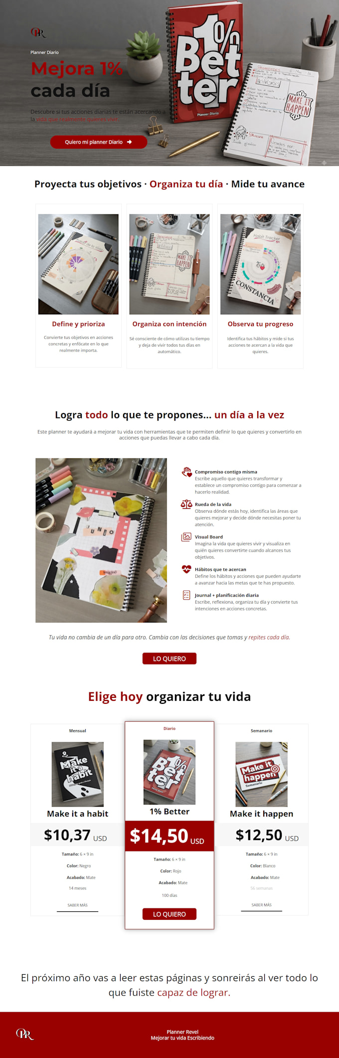 design a lead capture landing page in systeme io