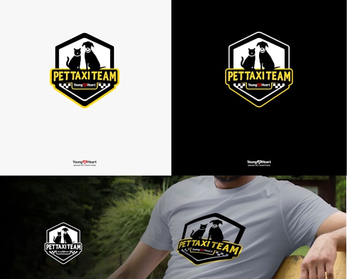create a modern taxi logo for your brand