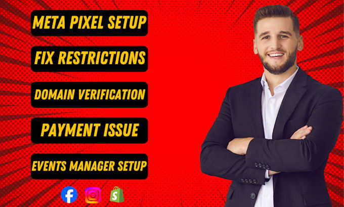 fix facebook business manager, ad account restriction, meta pixel setup