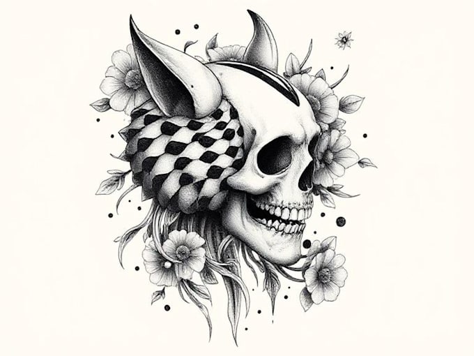 create unique realism tattoo design with my style