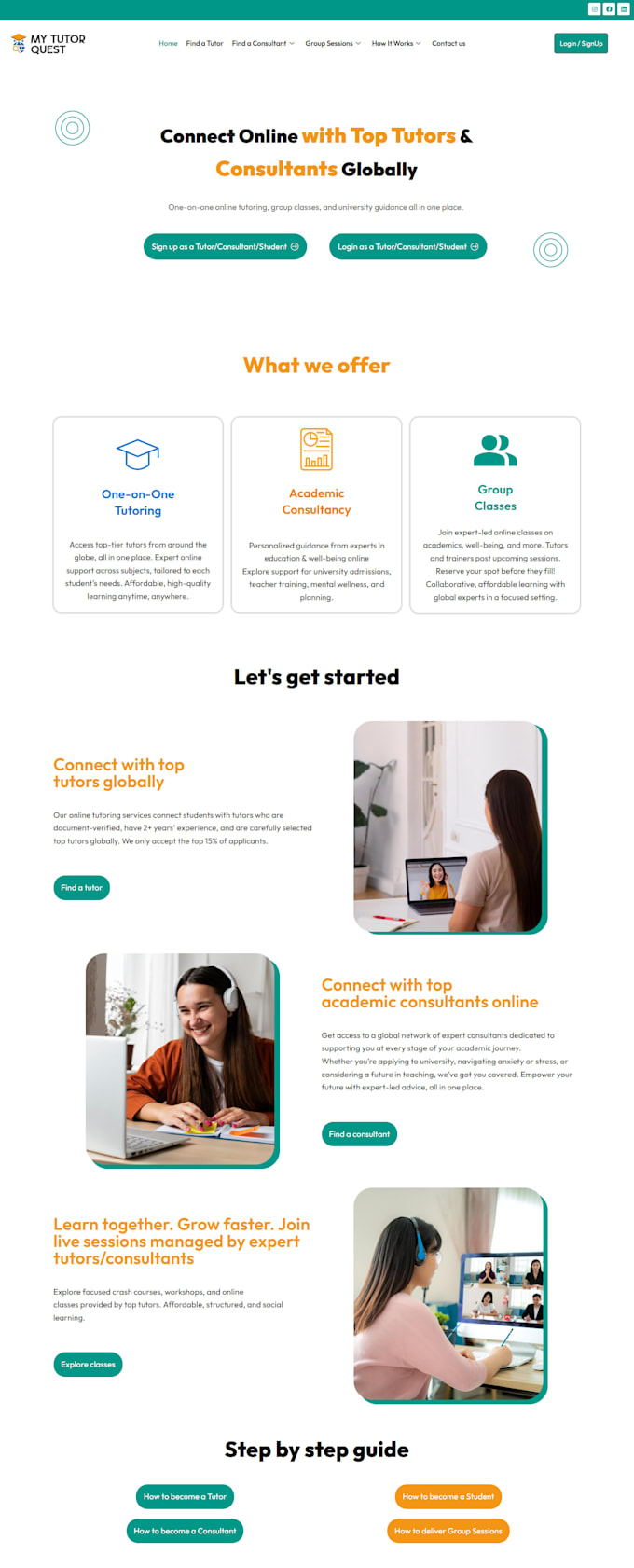 design and develop a functional custom wordpress elementor landing page