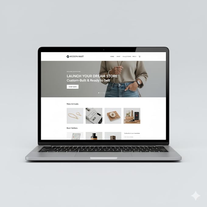 build a custom ecommerce store using react and node js front end backend dev
