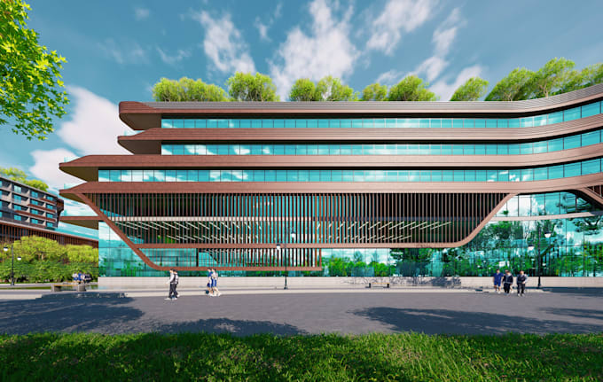 create realistic 3d exterior renderings