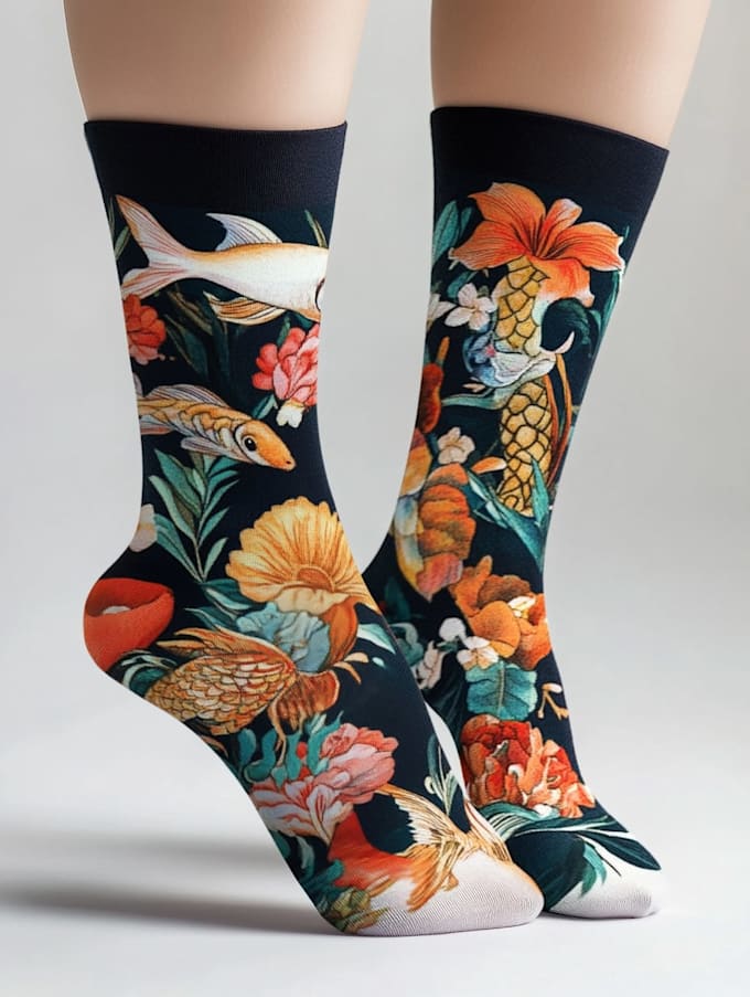 design unique socks design and custom socks