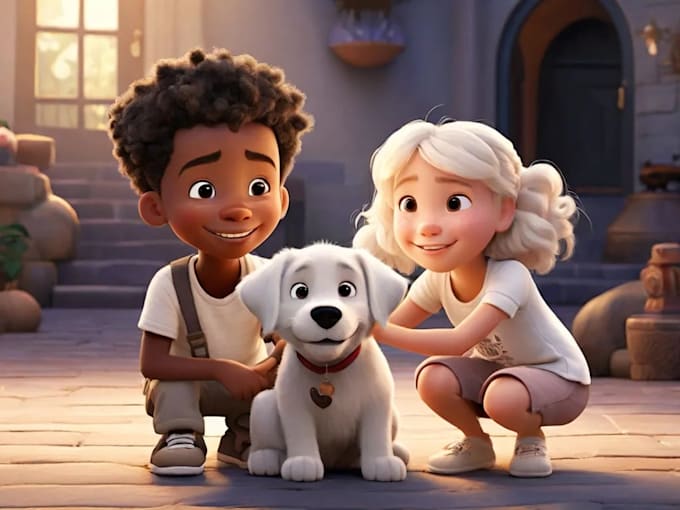 children story book illustration
