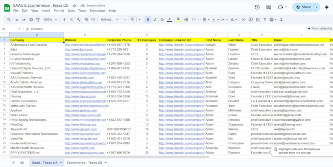 do linkedin b2b data enrichment, data appending and list building