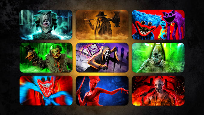design 2 premium horror gaming thumbnails