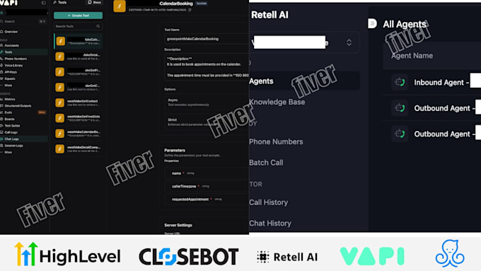 build ai chatbot, voice agent with closebot, n8n, vapi ai ,manychat