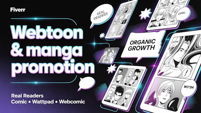 do professional webtoon and webcomic audience promotion