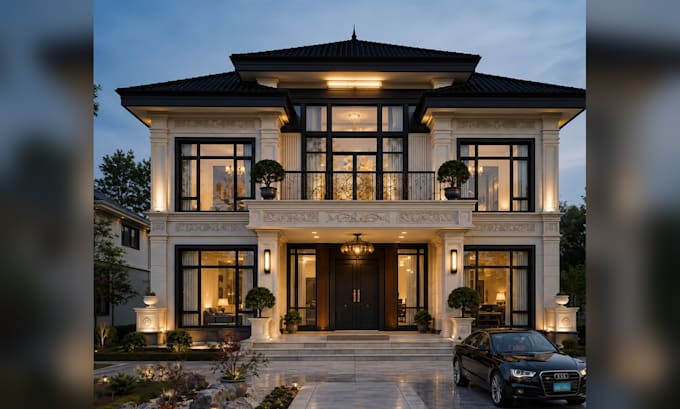 do 3d exterior design interior design architecture 3d rendering