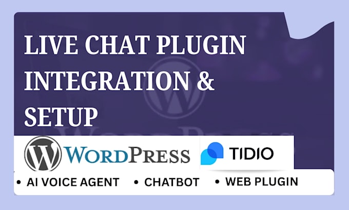 integrate live chat, build ai chatbot, tidio, tawk, crisp for your website
