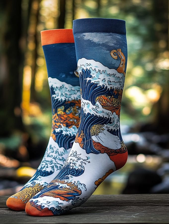 design custom and unique socks design