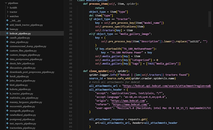 build a custom web scraper and data automation script