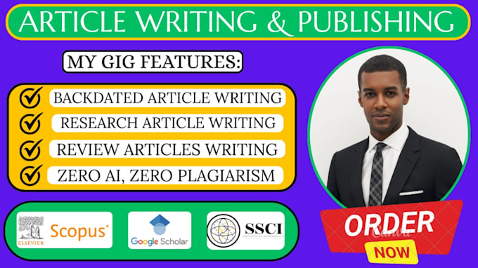 write, format and publish articles in google scholar index journal