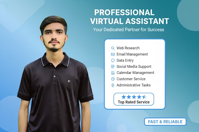 do accurate data entry and excel organization fast and virtual assistant tasks