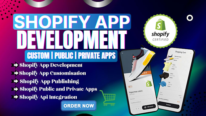 be your shopify developer, shopify public app, shopify custom app