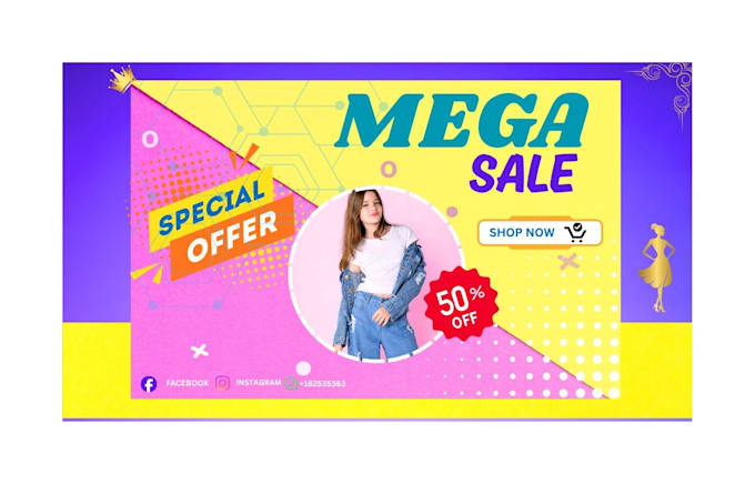 design creative flayer template and social media post design
