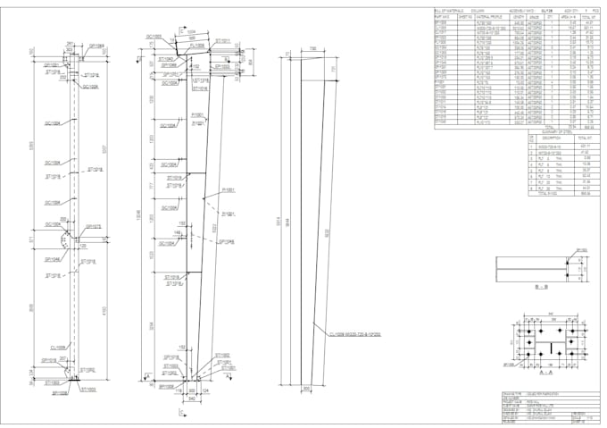 create detailed structural steel shop drawings with precision