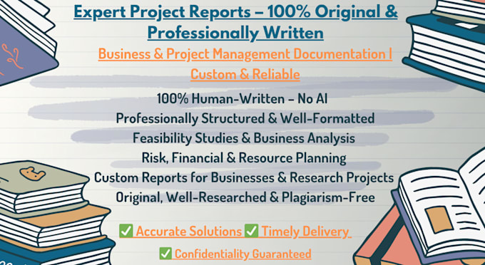 do any projects and reports