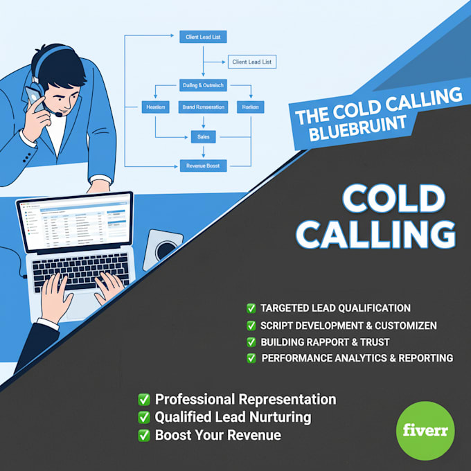 be your professional cold calling expert and convert leads into sales