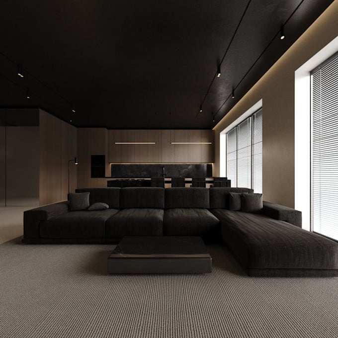 create photorealistic 3d interior render using 3ds max and corona renderer