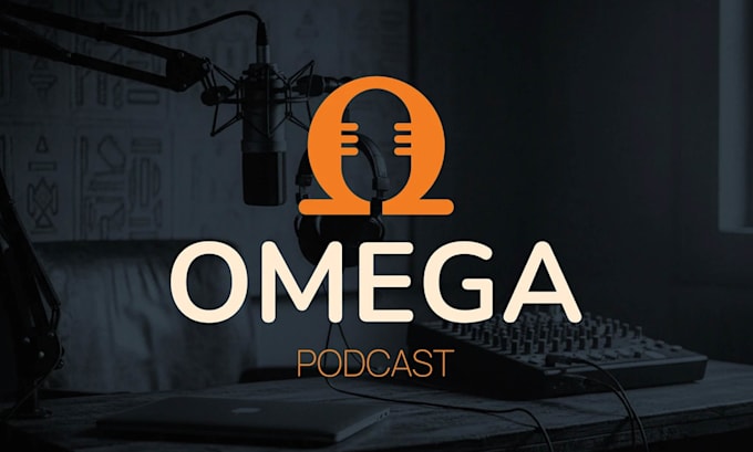 design professional podcast logo