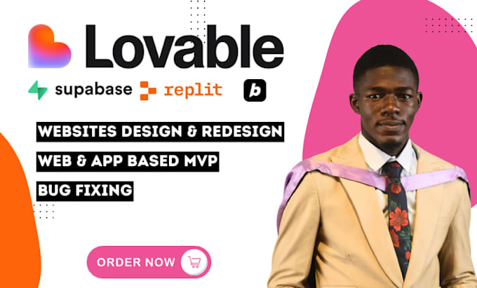 lovable dev ai app, supabase, bolt, replit, vibe coding lovable website mvp