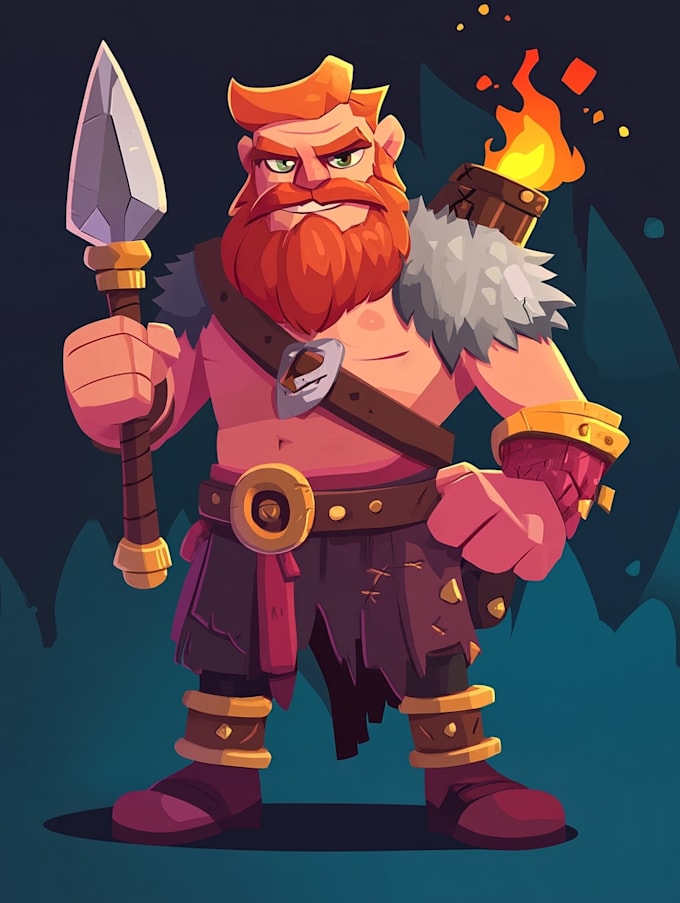 draw 2d game characters