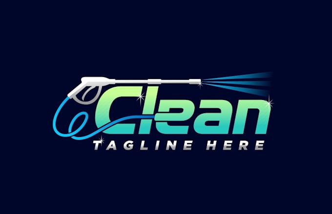 design a unique spray power logo in short time