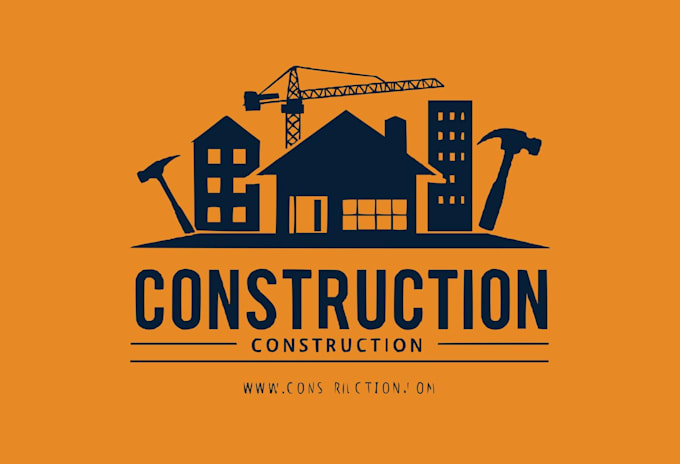create beautiful construction logo design