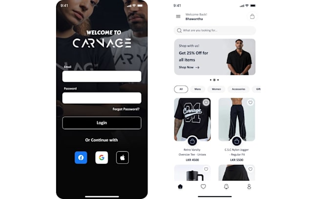 ui designing using figma