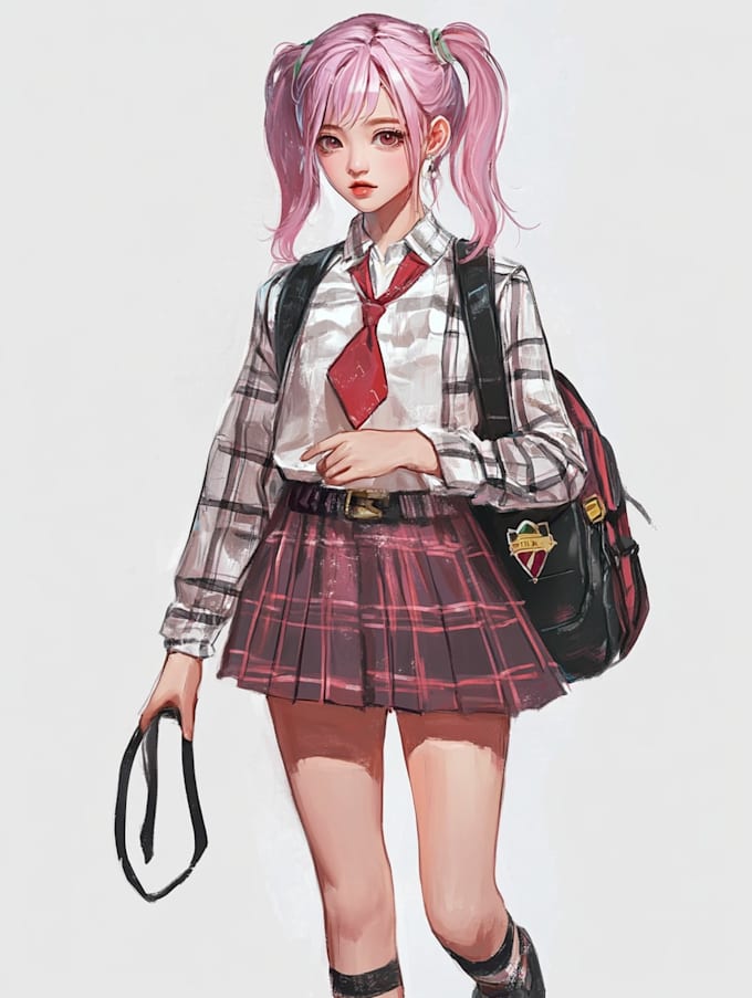 draw anime character for you