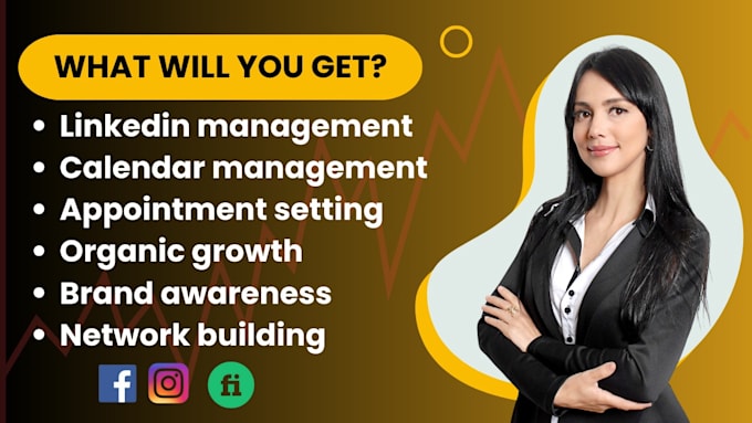 be your linkedin marketing manager for outreach and appointment setting