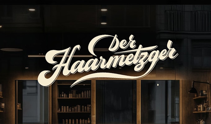 design custom vintage lettering logo