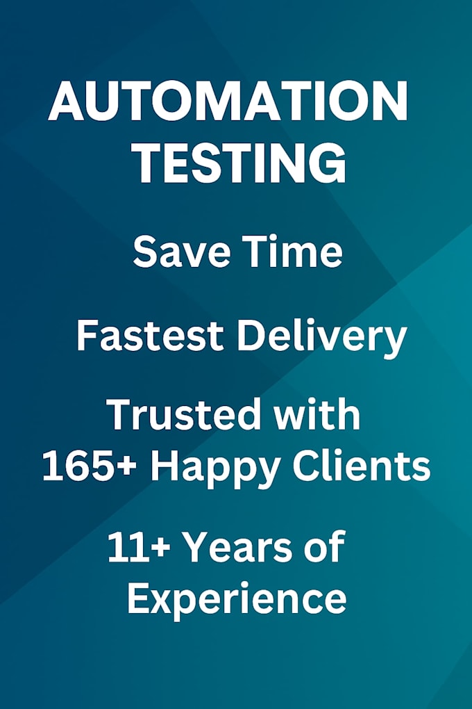 automate your web application using selenium in java, python, c sharp or js