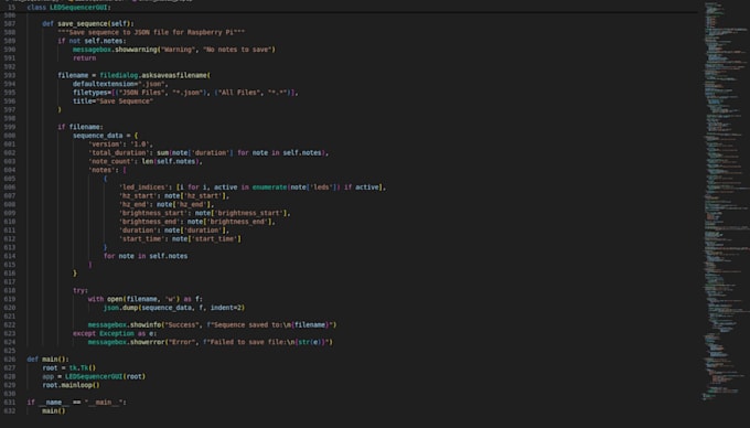 python programmer for code development projects